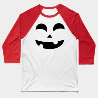 Happy Pumpkin design Baseball T-Shirt